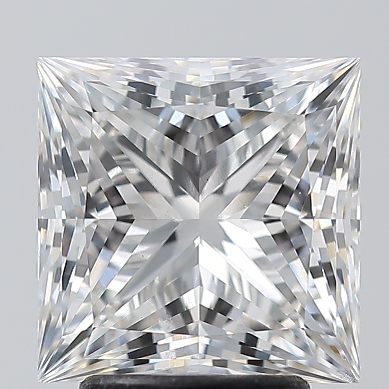 3.42 Carat Princess G VS2 IGI Lab Diamond