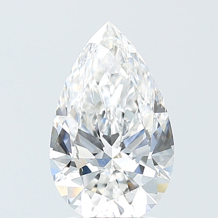 1.63 Carat Pear E SI1 IGI Lab Diamond