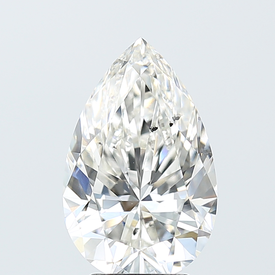 4.01 Carat Pear G SI1 IGI Lab Diamond