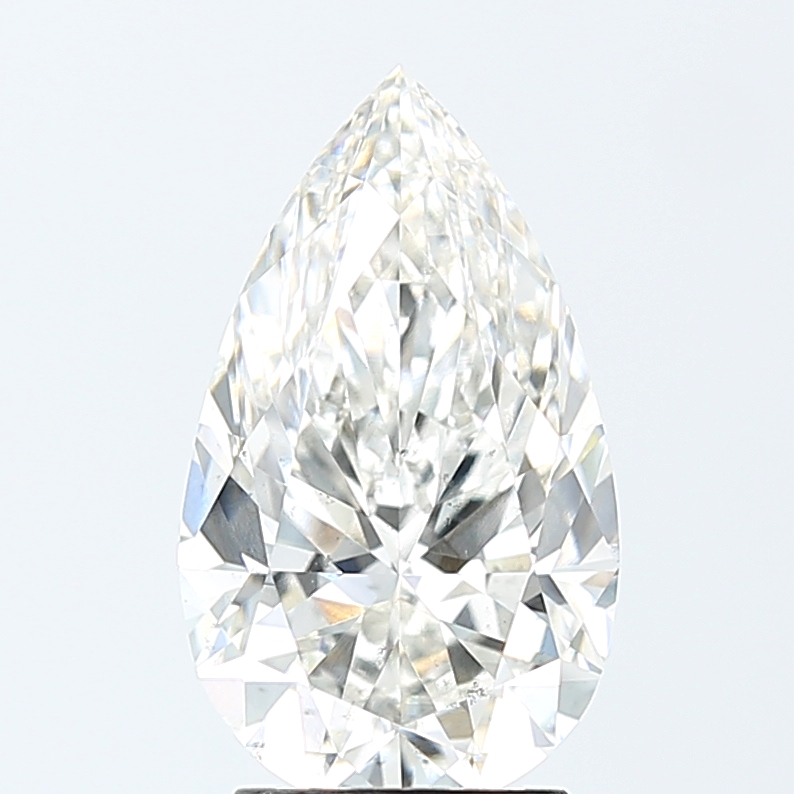 3.02 Carat Pear G SI1 IGI Lab Diamond