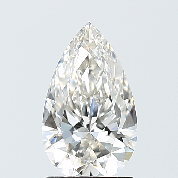 1.65 Carat Pear H VS1 IGI Lab Diamond