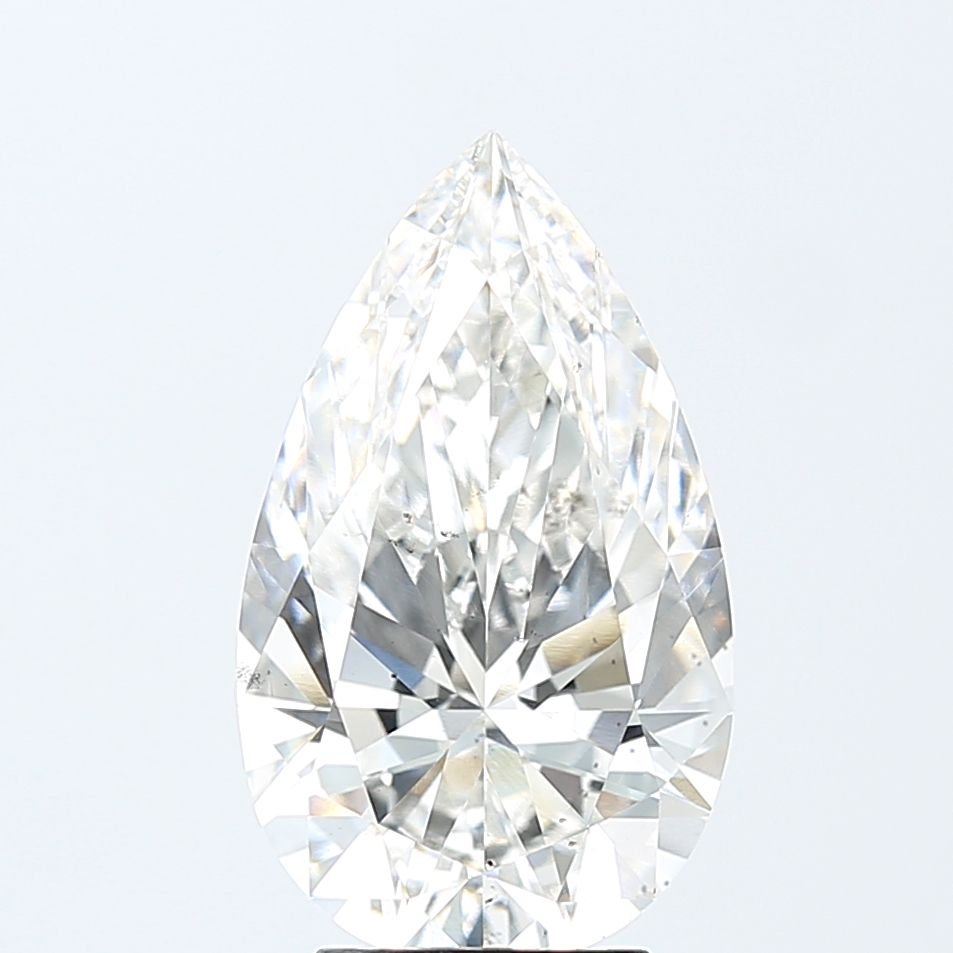 4.02 Carat Pear G SI1 IGI Lab Diamond