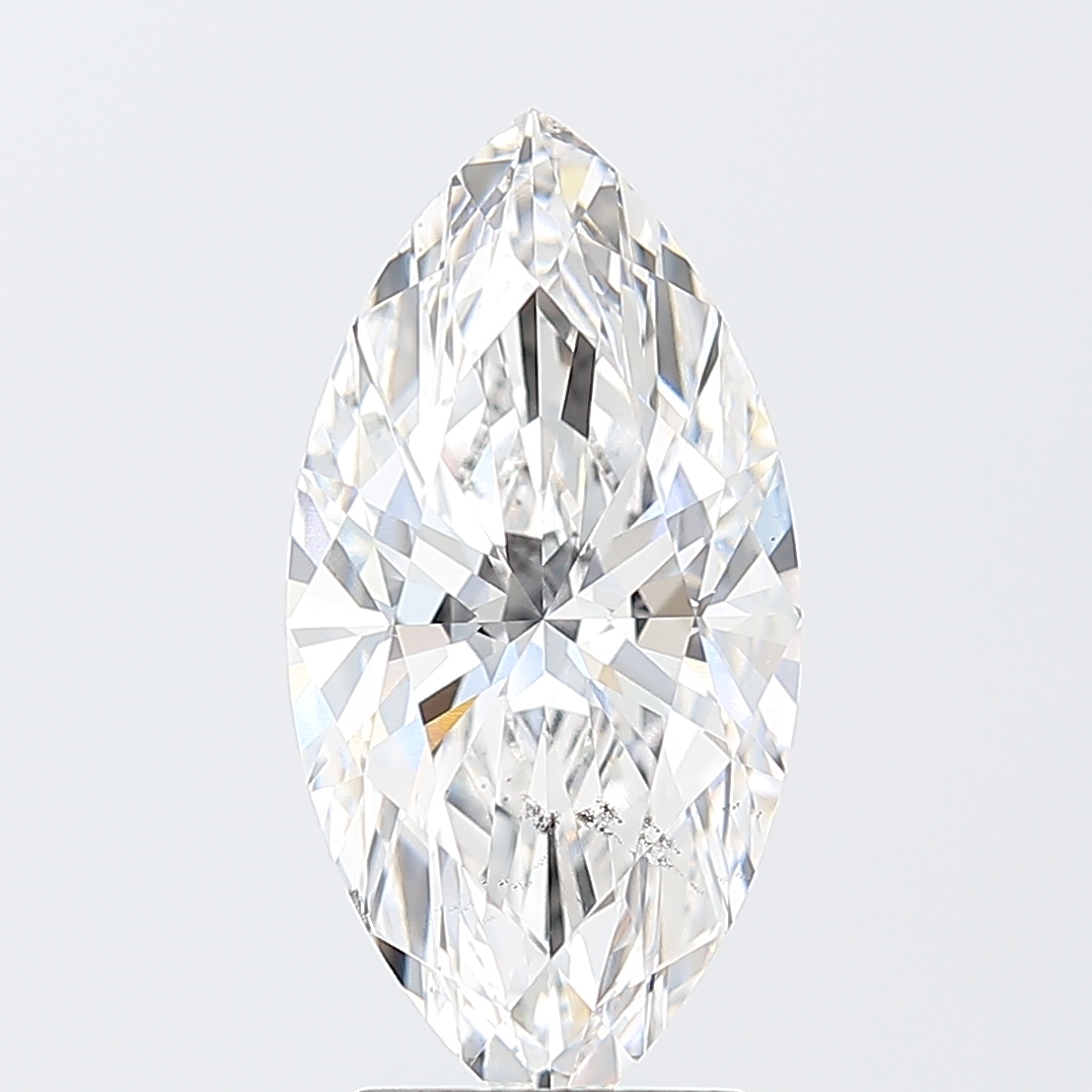 3.15 Carat Marquise E SI1 IGI Lab Diamond