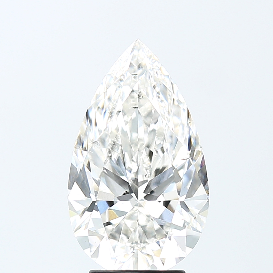 4.13 Carat Pear F SI1 IGI Lab Diamond