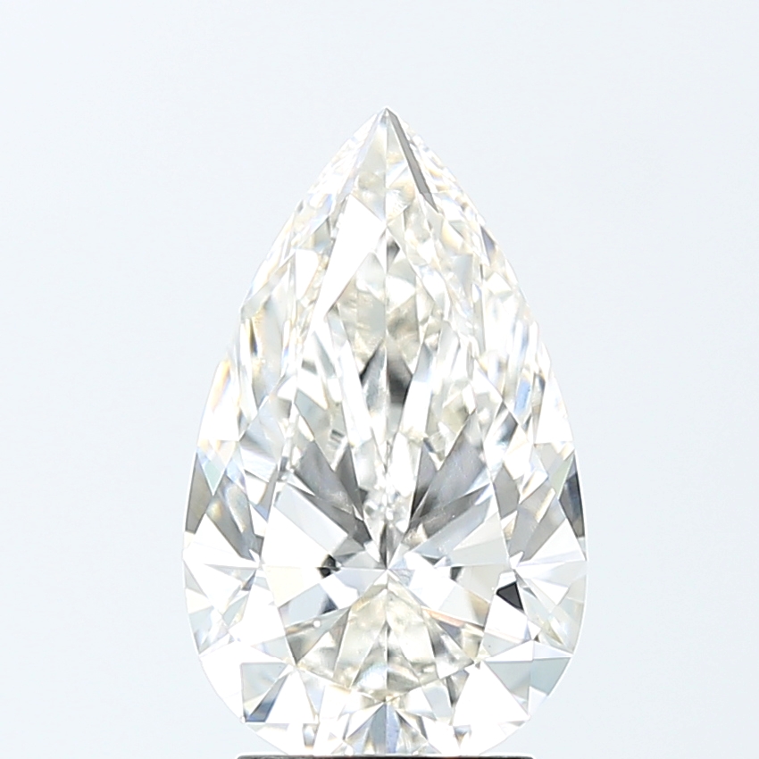 3.03 Carat Pear H VS1 IGI Lab Diamond