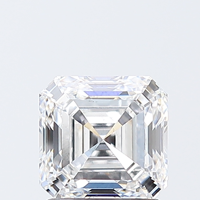 1.57 Carat Asscher E SI1 IGI Lab Diamond