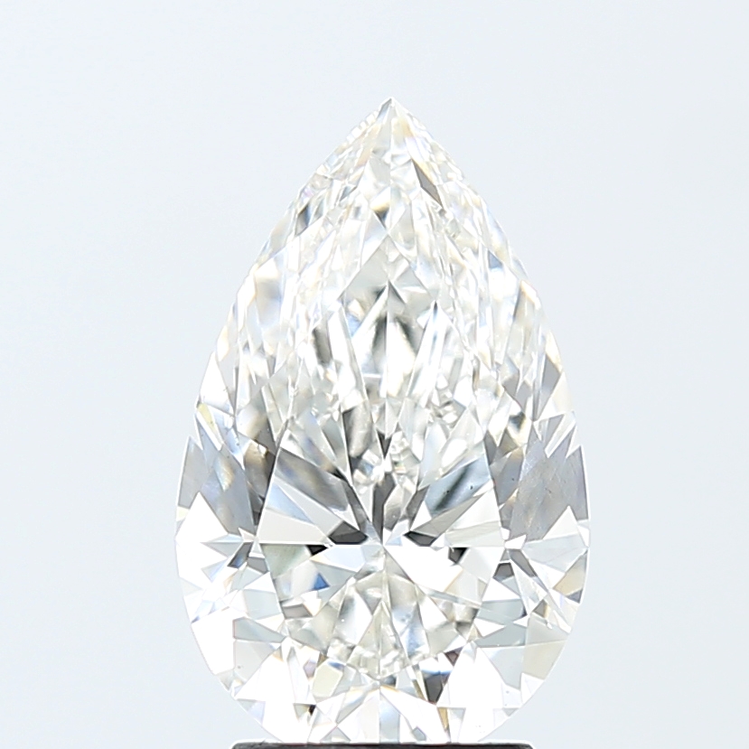 3.20 Carat Pear H VS1 IGI Lab Diamond