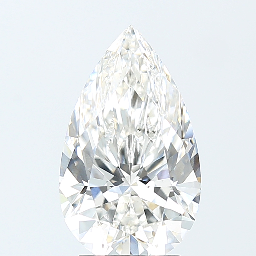 3.26 Carat Pear G VS2 IGI Lab Diamond