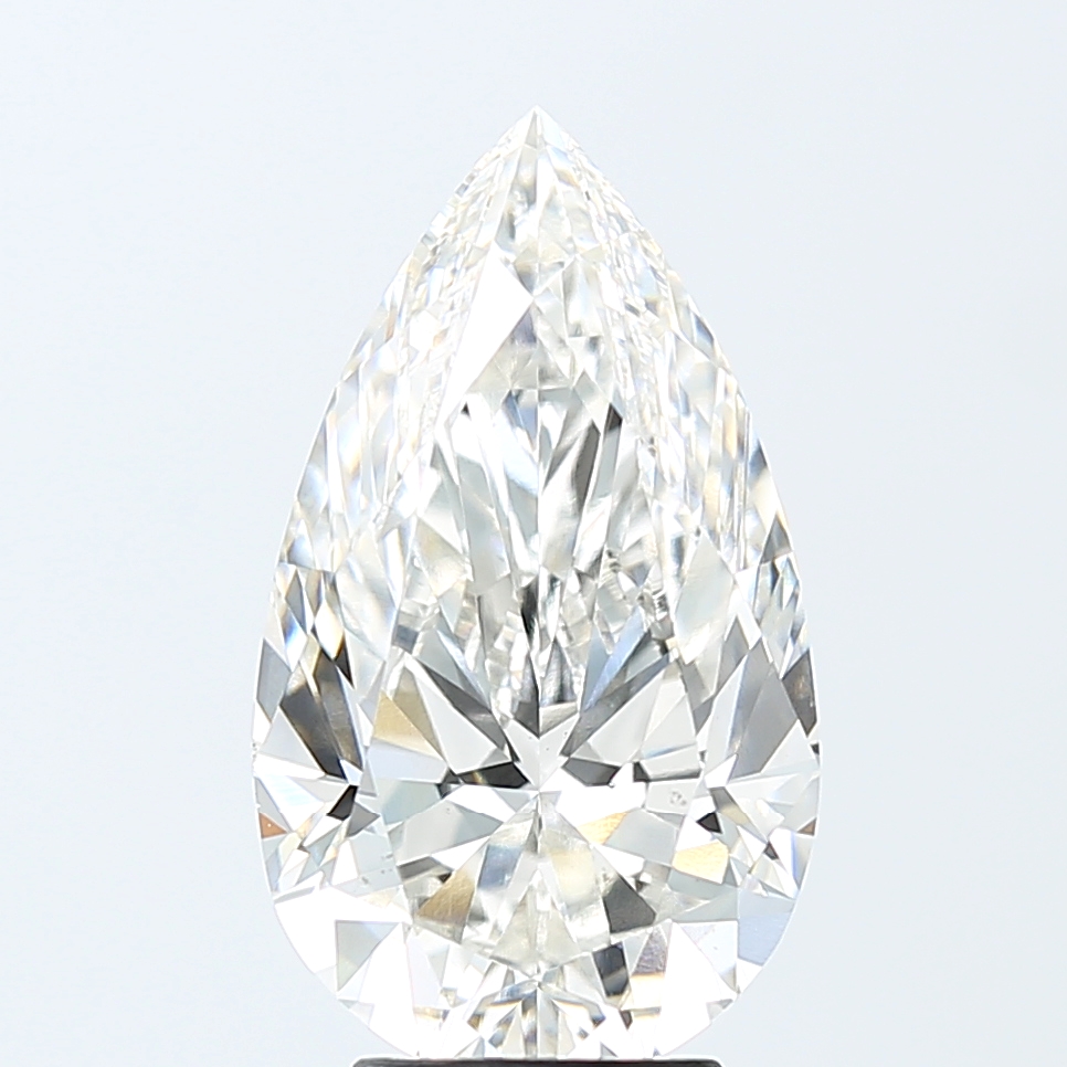 5.02 Carat Pear H VS2 IGI Lab Diamond