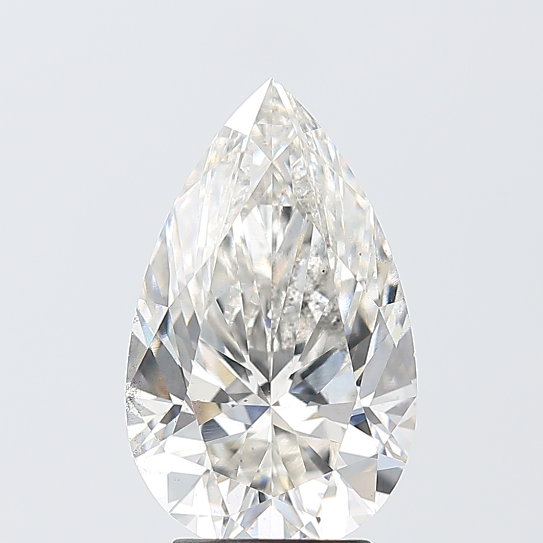 4.03 Carat Pear H SI1 IGI Lab Diamond