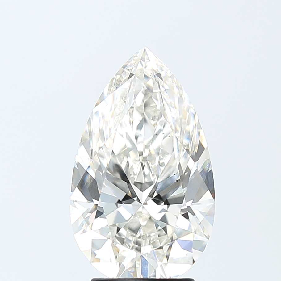 3.66 Carat Pear H VS1 IGI Lab Diamond
