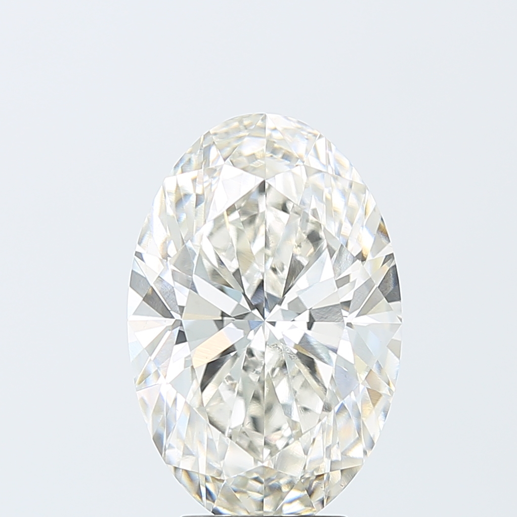 5.53 Carat Oval H VS2 IGI Lab Diamond