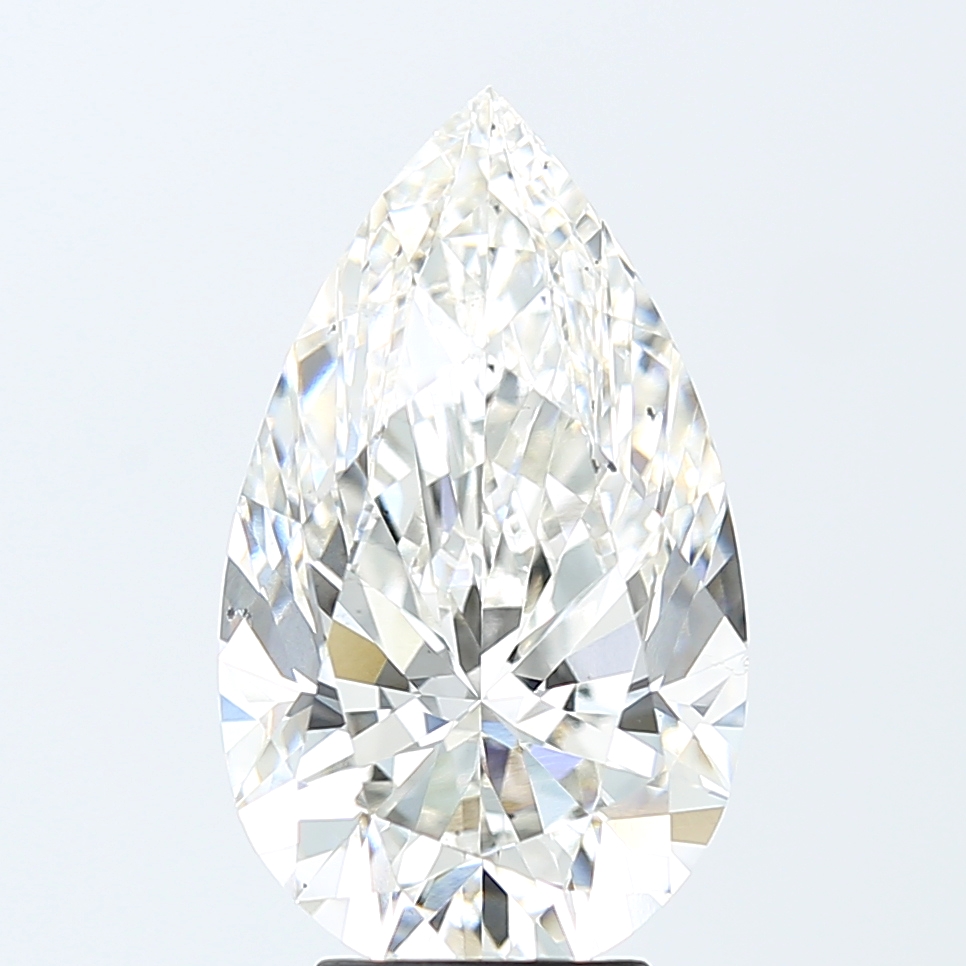 5.41 Carat Pear G VS2 IGI Lab Diamond