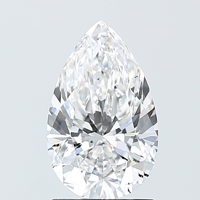 1.61 Carat Pear E SI1 IGI Lab Diamond