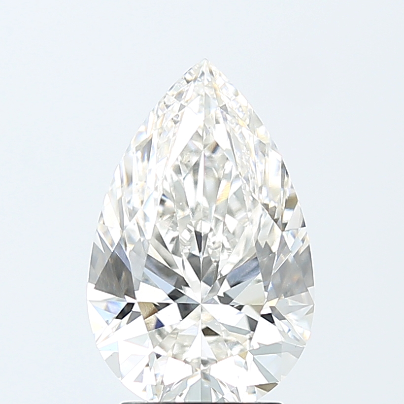 3.20 Carat Pear H VS1 IGI Lab Diamond