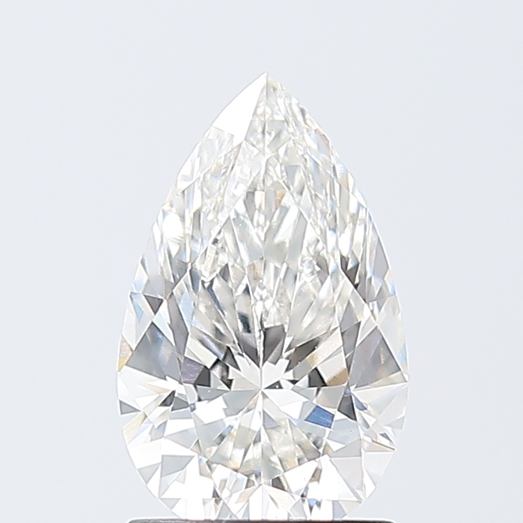 1.58 Carat Pear H VVS2 IGI Lab Diamond