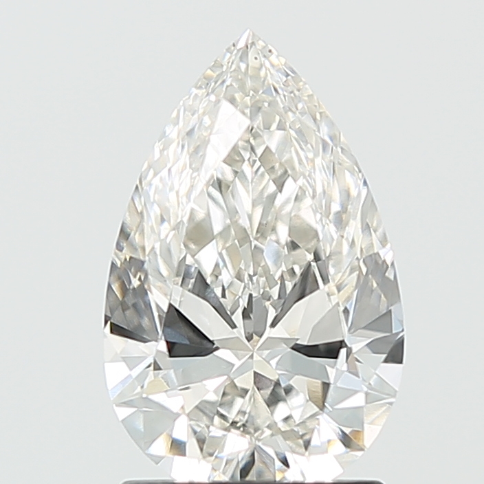1.61 Carat Pear H VS2 IGI Lab Diamond