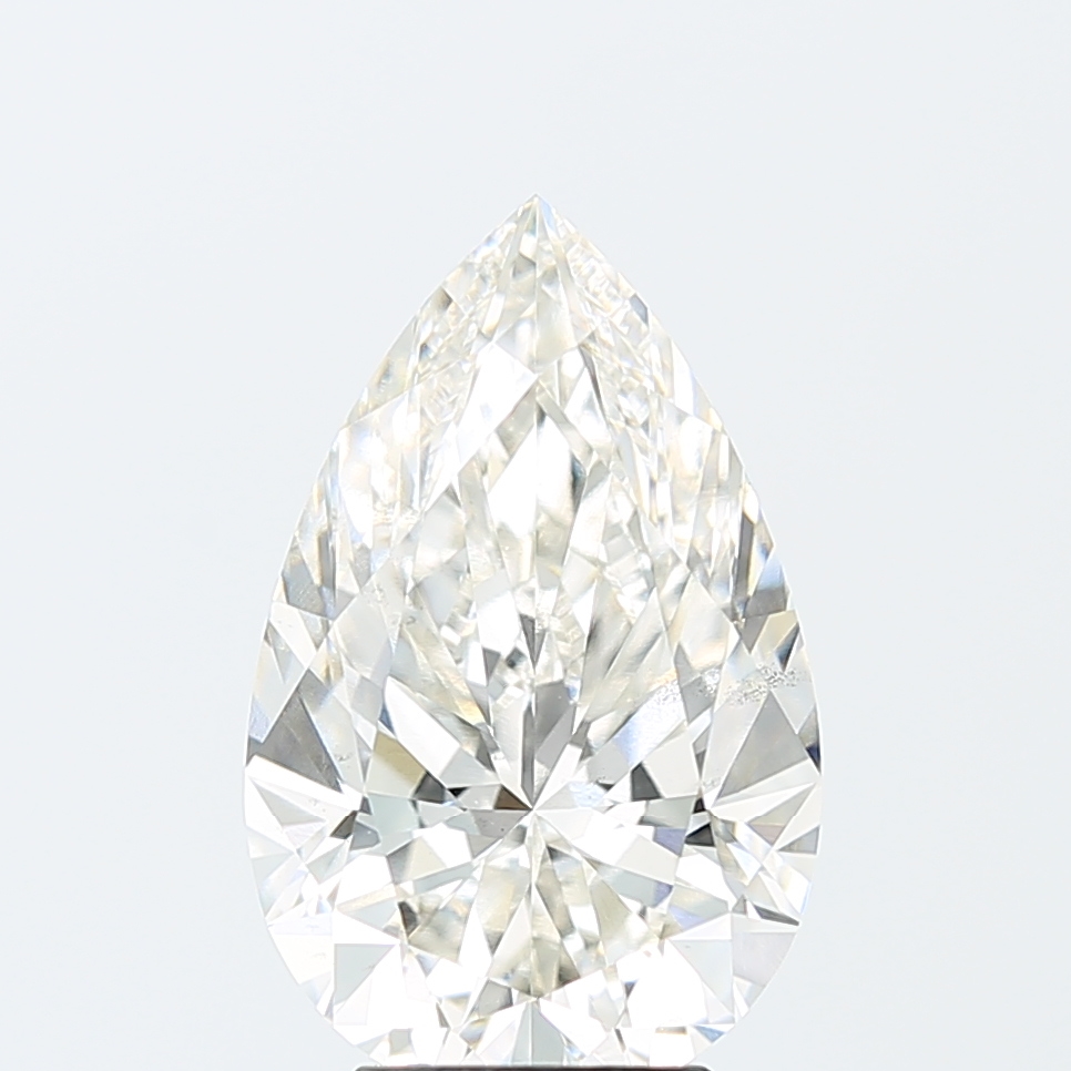 4.78 Carat Pear H VS2 IGI Lab Diamond