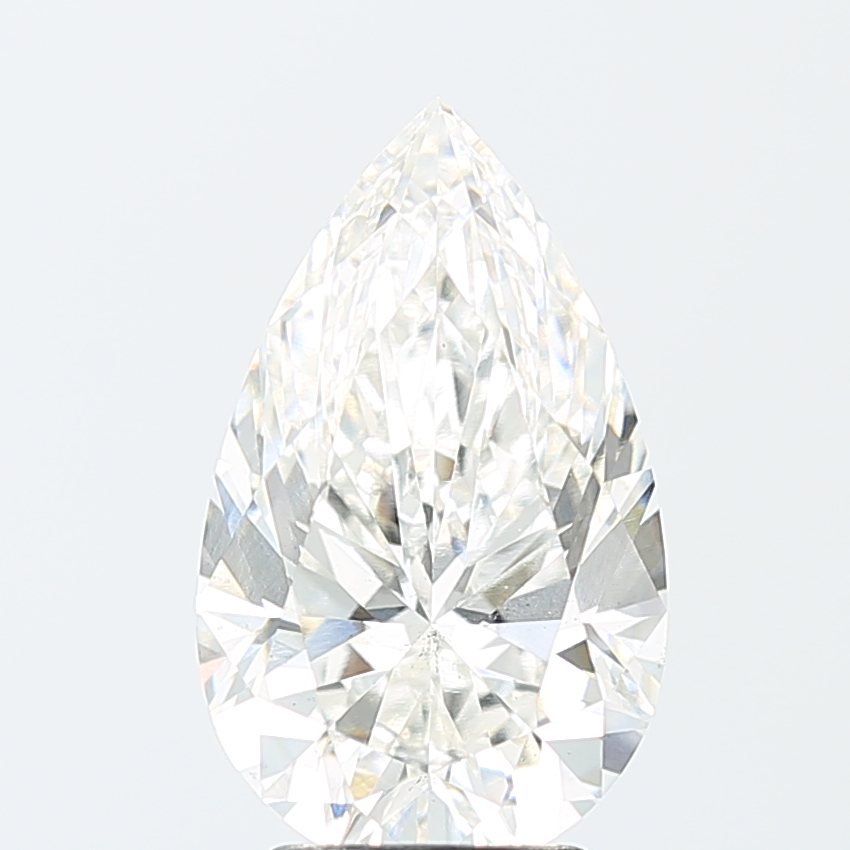 3.72 Carat Pear G VS2 IGI Lab Diamond