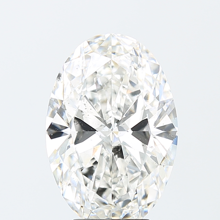 5.05 Carat Oval F SI1 IGI Lab Diamond
