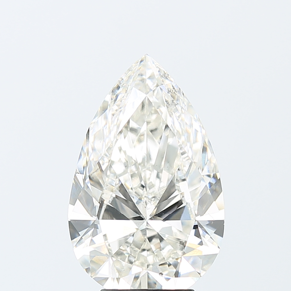 5.01 Carat Pear H VS2 IGI Lab Diamond