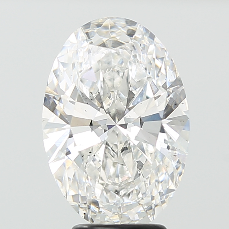 4.07 Carat Oval F SI1 IGI Lab Diamond