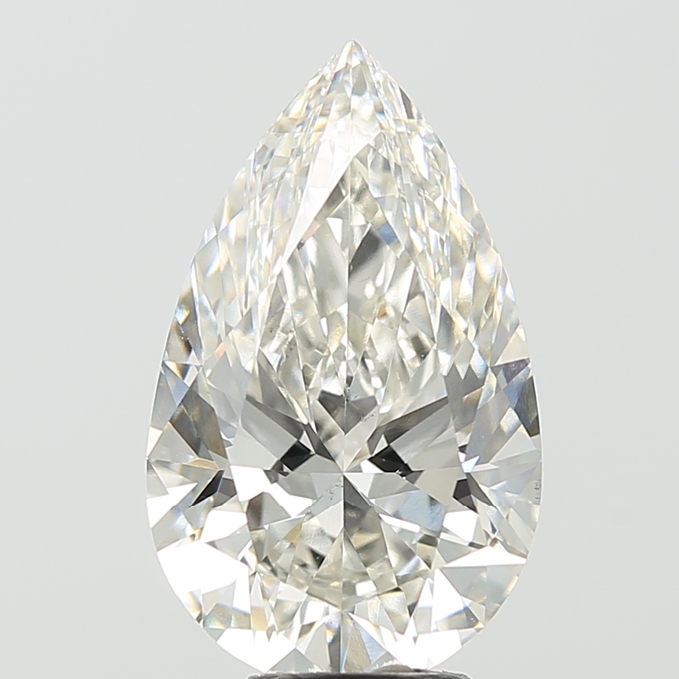 6.25 Carat Pear H VS2 IGI Lab Diamond