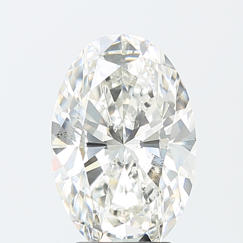 4.00 Carat Oval H SI1 IGI Lab Diamond