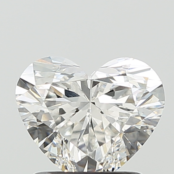 1.27 Carat Heart F VS1 IGI Lab Diamond