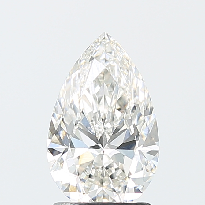 1.68 Carat Pear H VS1 IGI Lab Diamond