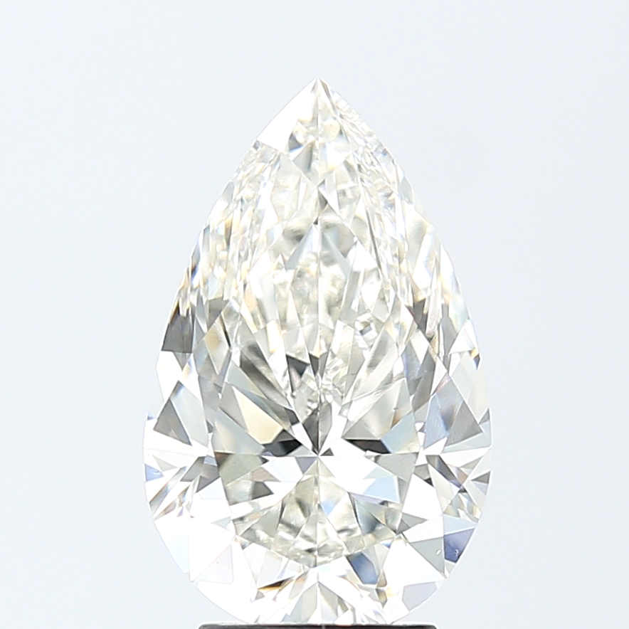 4.00 Carat Pear H VS1 IGI Lab Diamond
