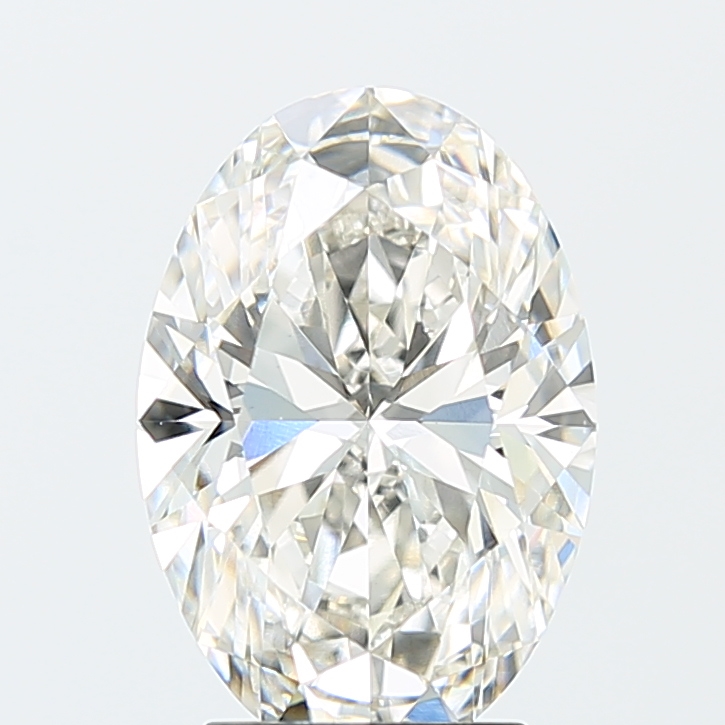 3.29 Carat Oval H VVS2 IGI Lab Diamond