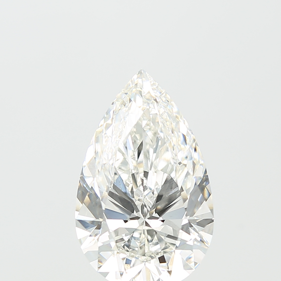 6.01 Carat Pear G VS2 IGI Lab Diamond