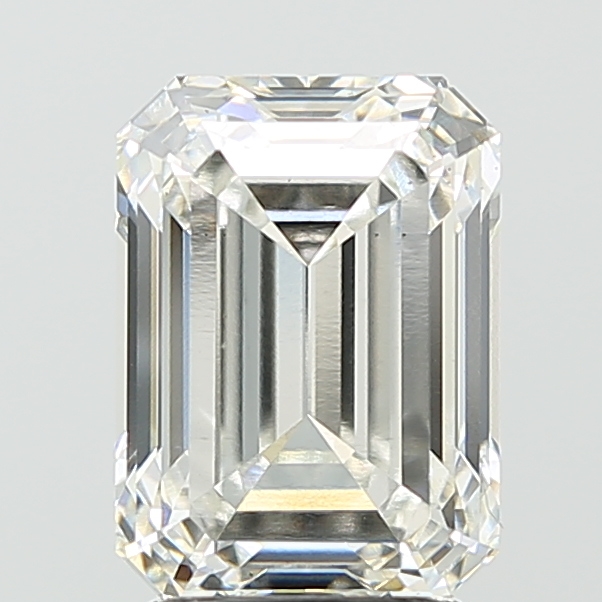 3.04 Carat Emerald H VS1 IGI Lab Diamond
