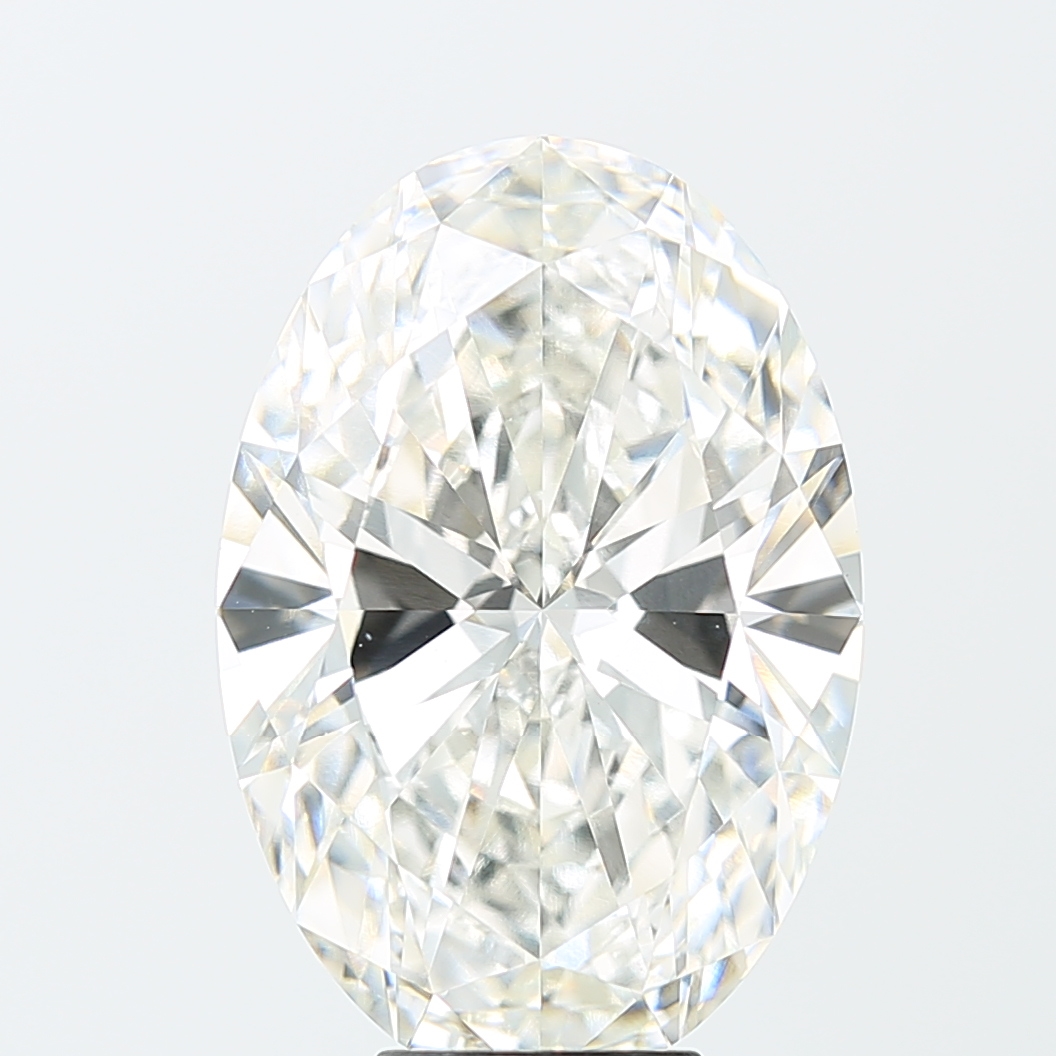 8.08 Carat Oval G VVS2 IGI Lab Diamond