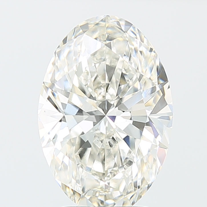 3.55 Carat Oval H VS1 IGI Lab Diamond