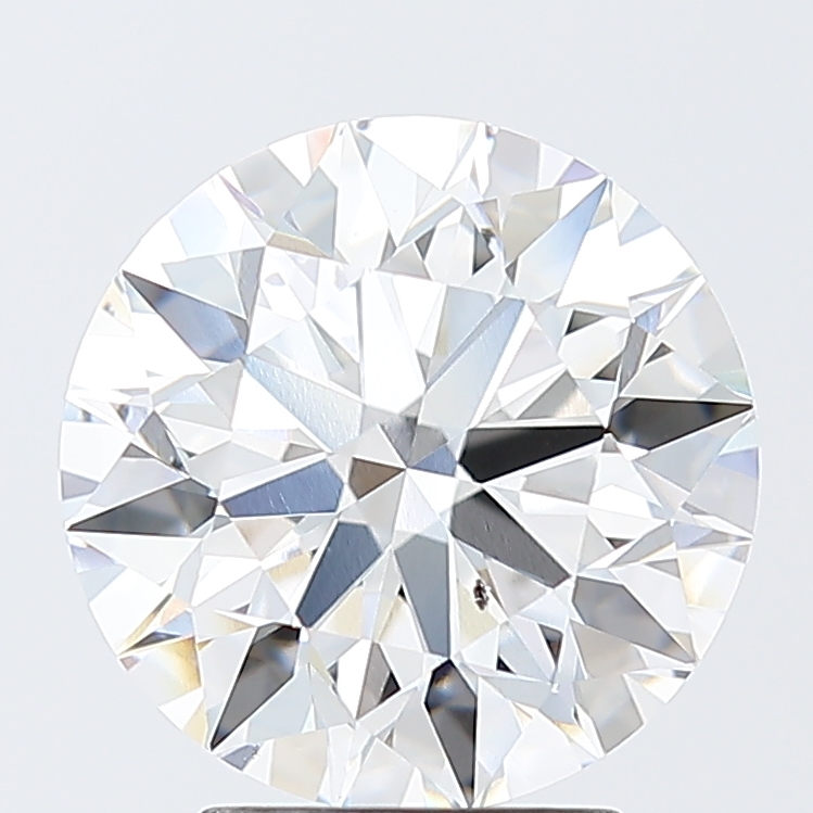 3.63 Carat Round F SI1 IGI Lab Diamond