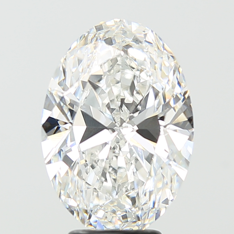 5.02 Carat Oval F SI1 IGI Lab Diamond