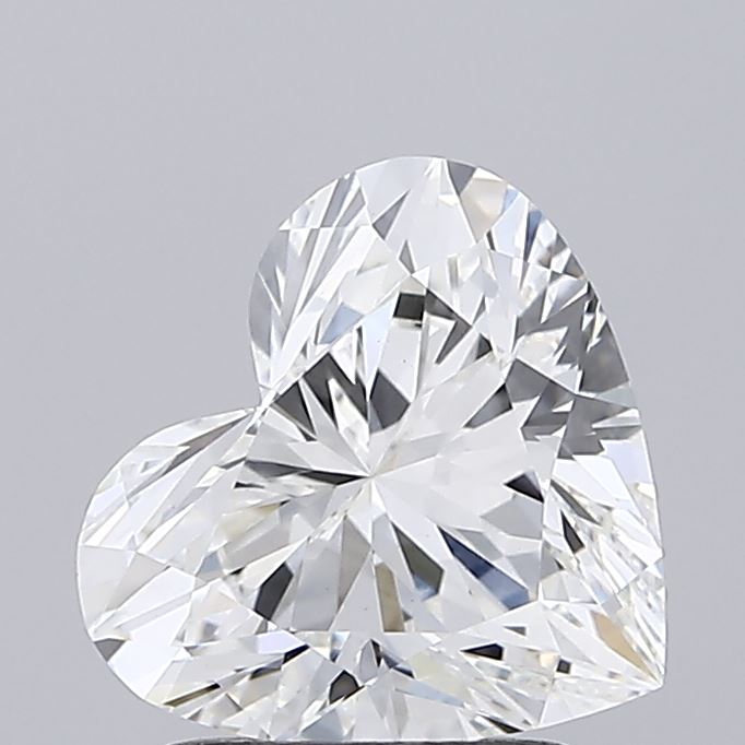 1.71 Carat Heart G VS1 IGI Lab Diamond
