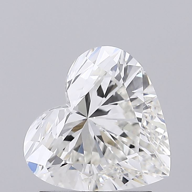 1.57 Carat Heart G VVS2 IGI Lab Diamond