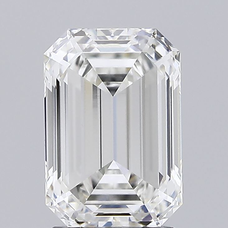 2.02 Carat Emerald F IF IGI Lab Diamond