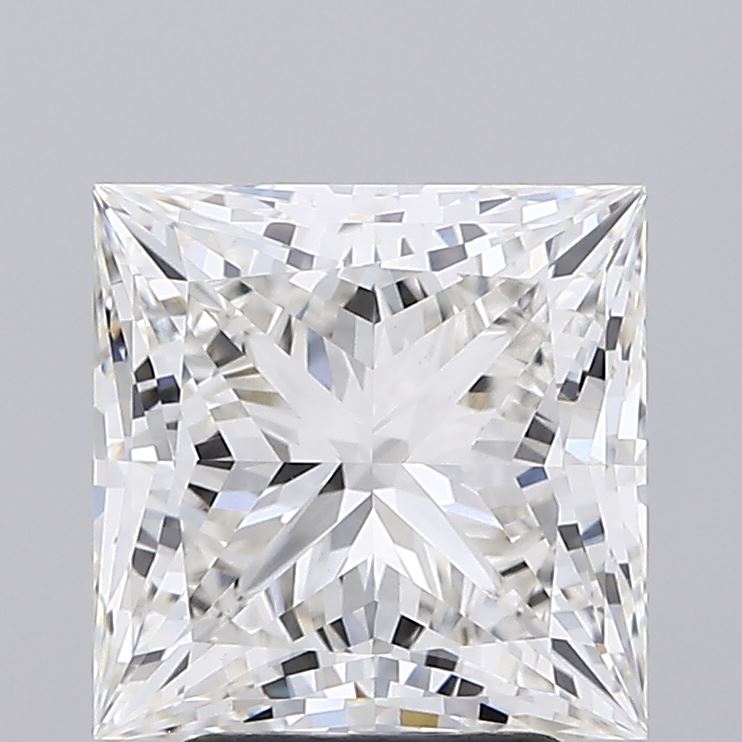 3.37 Carat Princess H VVS2 IGI Lab Diamond