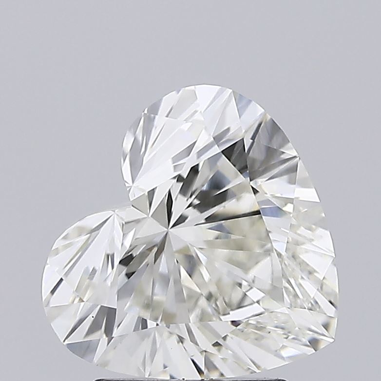 2.17 Carat Heart H VVS2 IGI Lab Diamond