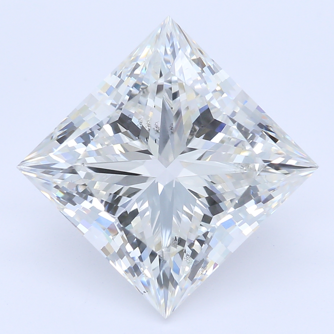 3.51 Carat Princess F SI1 IGI Lab Diamond