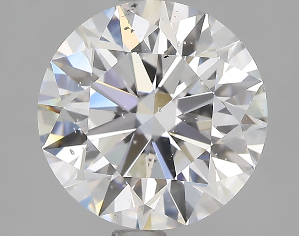 2.62 Carat Round D SI2 GIA Diamond