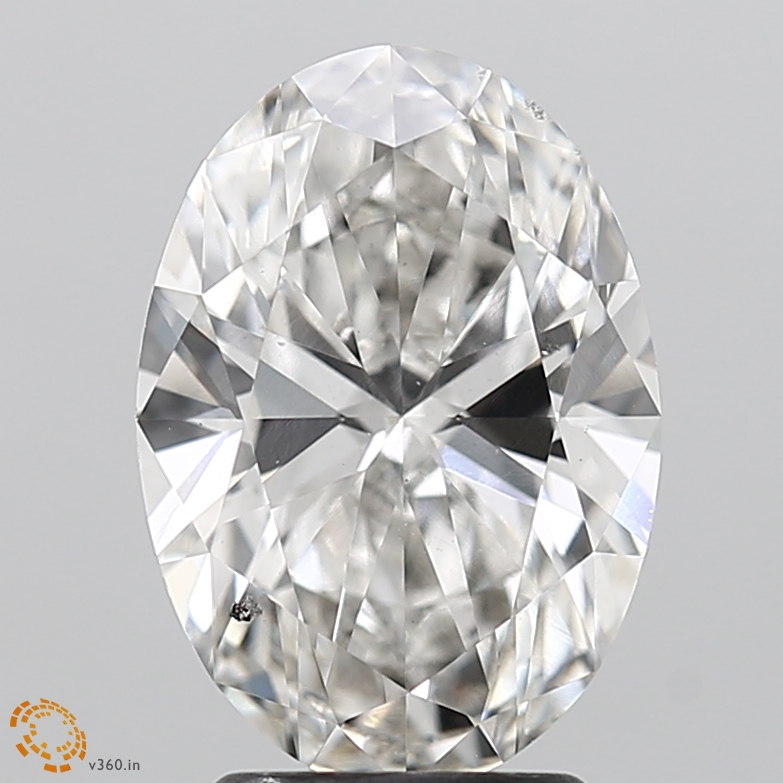 2.81 Carat Oval H VS2 IGI Lab Diamond