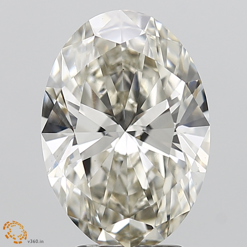 3.18 Carat Oval J VS2 IGI Lab Diamond