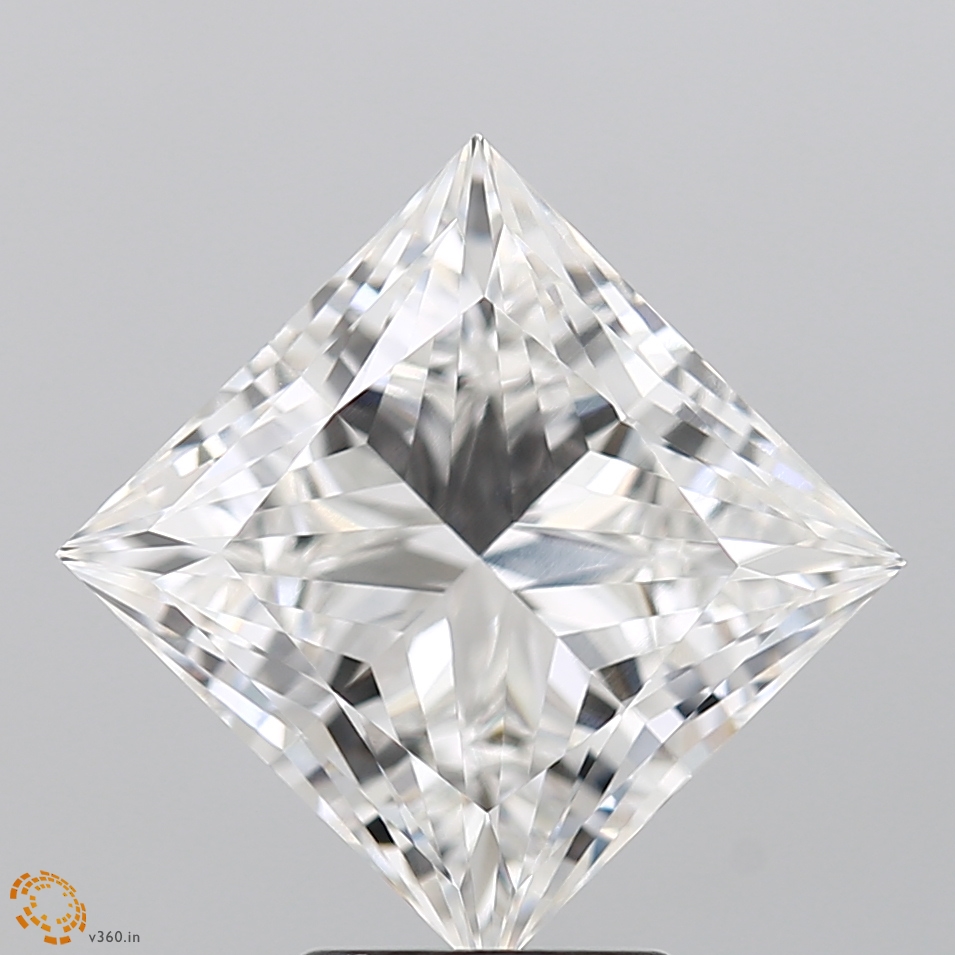 4.52 Carat Princess H VVS2 IGI Lab Diamond