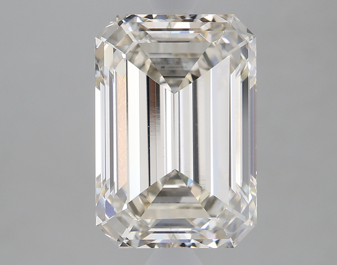 3.08 Carat Emerald H VS1 IGI Lab Diamond