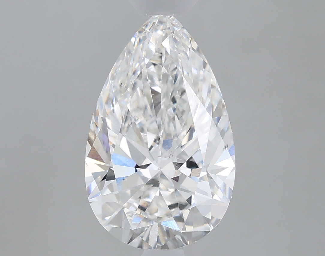 1.67 Carat Pear E SI1 IGI Lab Diamond